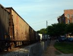 Former LEF&C hoppers with coke for U.S. Pipe on NS Yard Job E23 which CSX will deliver in the future